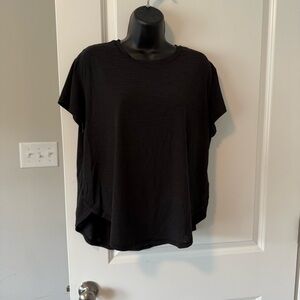 CALIA Clean Yoke Crew Short Sleeve Tee